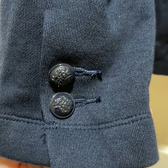 Banana Republic cotton navy blazer ( sz med) - Picture 7 of 13